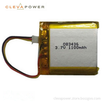 3.7V 1100mAh Li-Polymer Battery for Speaker